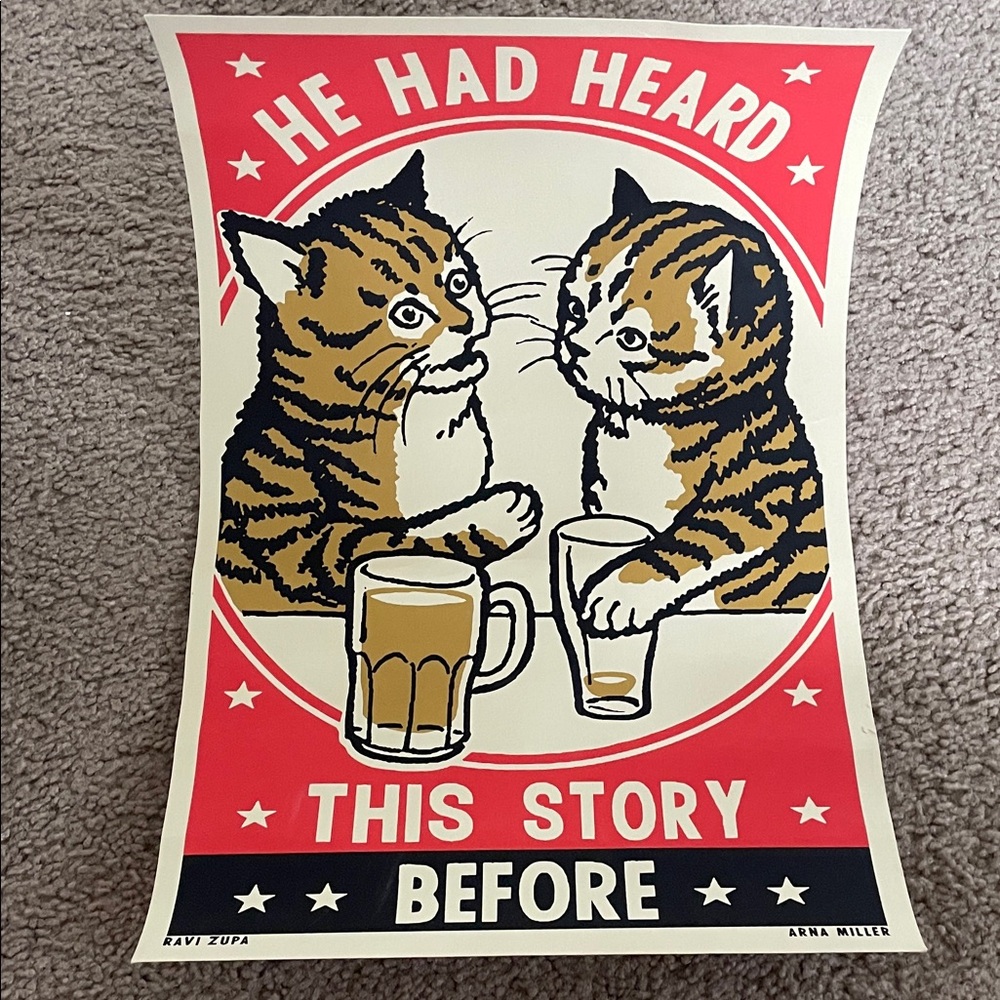 Drunk Cats (The Strike Your Fancy Series) Ravi Zupa & Arna Miller (Set of 6) - Picture 4 of 13